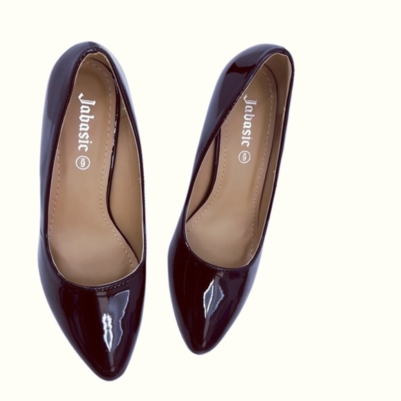 Step up your style with JABASIC Women's Low‎ Heel Dress Pumps - Size 6! - Picture 3 of 8